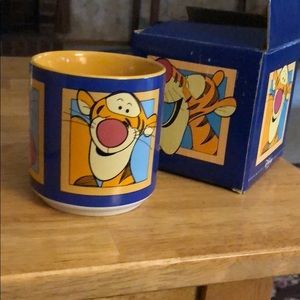 Tigger coffee cup